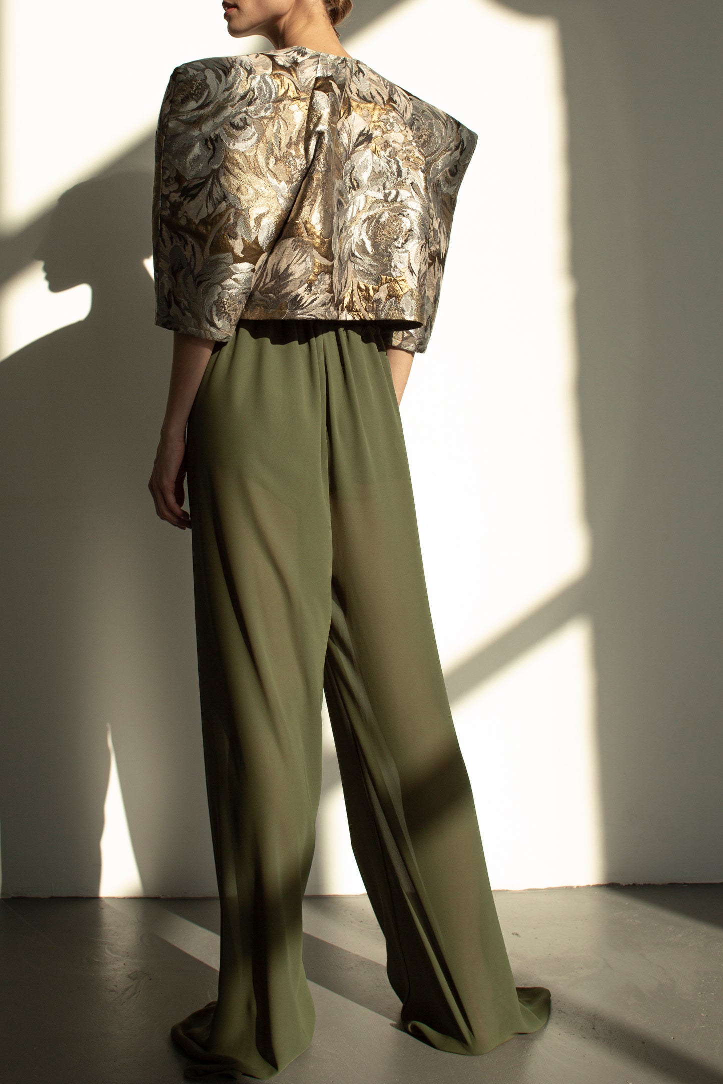 Veste jacquard oversize