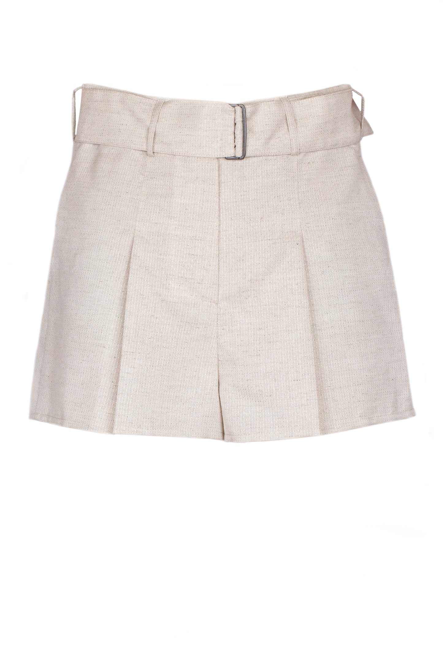 Organic cotton and hemp-blend shorts