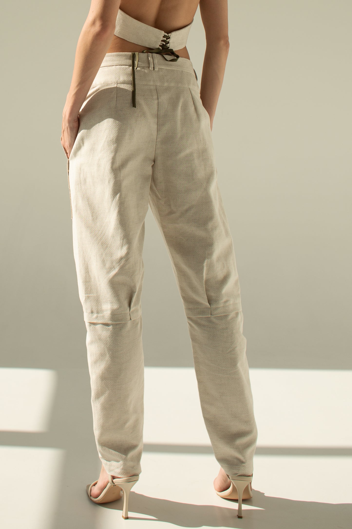 Organic cotton and hemp-blend pants