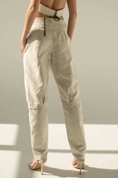 Organic cotton and hemp-blend pants
